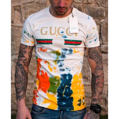 colorful gucci shirt|genuine Gucci t shirts.